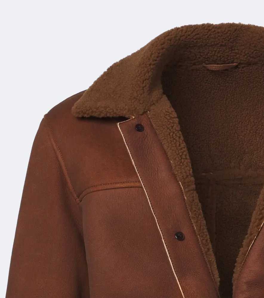 ARMA Rickson shearling-trimmed leather jacket | Thumbnail 8 ARMA Rickson shearling-trimmed leather jacket | Thumbnail 8