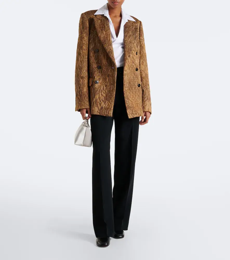 Erdem Bloom Mini velvet top-handle bag | Thumbnail 4 Erdem Bloom Mini velvet top-handle bag | Thumbnail 4