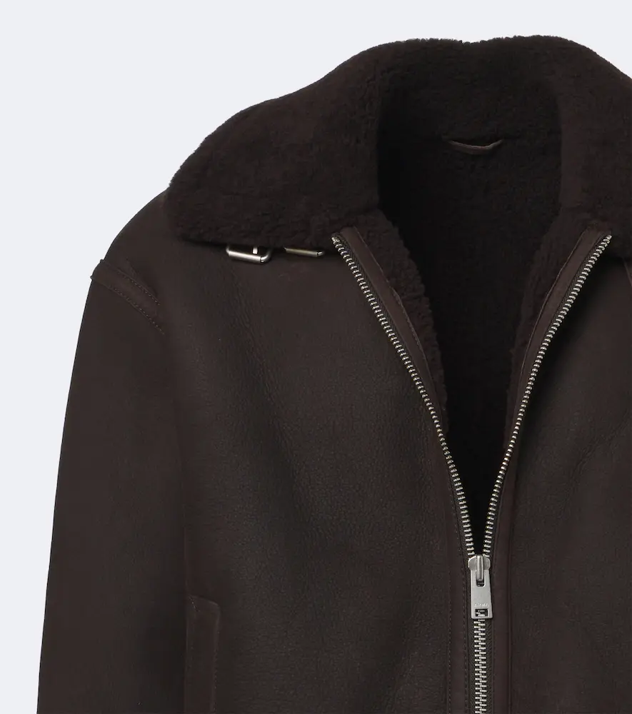 ARMA Sano shearling-lined leather jacket | Thumbnail 2