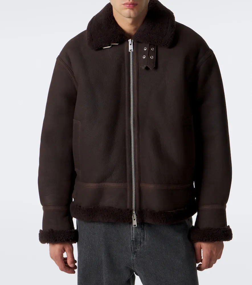 ARMA Sano shearling-lined leather jacket | Thumbnail 5