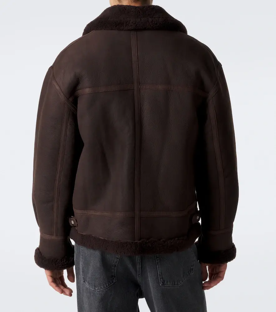 ARMA Sano shearling-lined leather jacket | Thumbnail 6