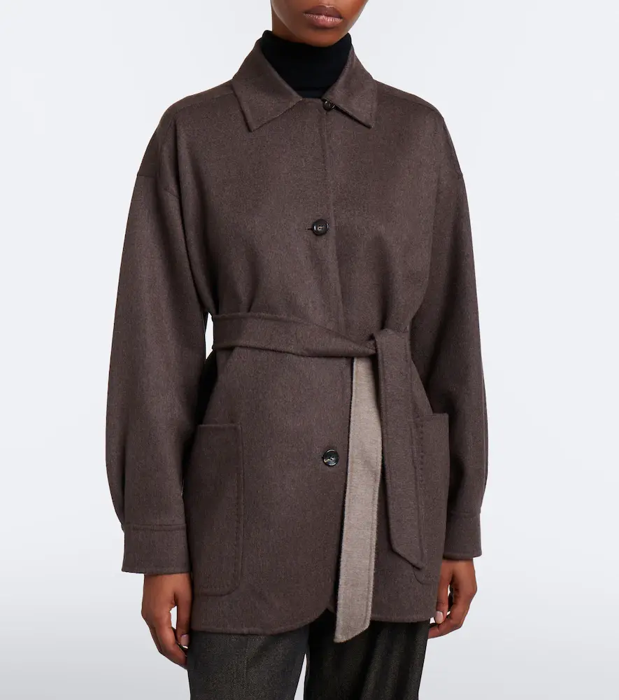 Max Mara Cashmere-blend jacket | Thumbnail 3 Max Mara Cashmere-blend jacket | Thumbnail 3