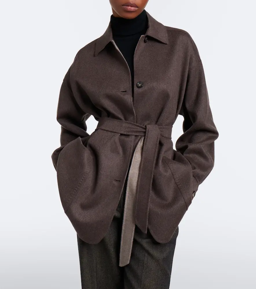 Max Mara Cashmere-blend jacket | Thumbnail 4 Max Mara Cashmere-blend jacket | Thumbnail 4