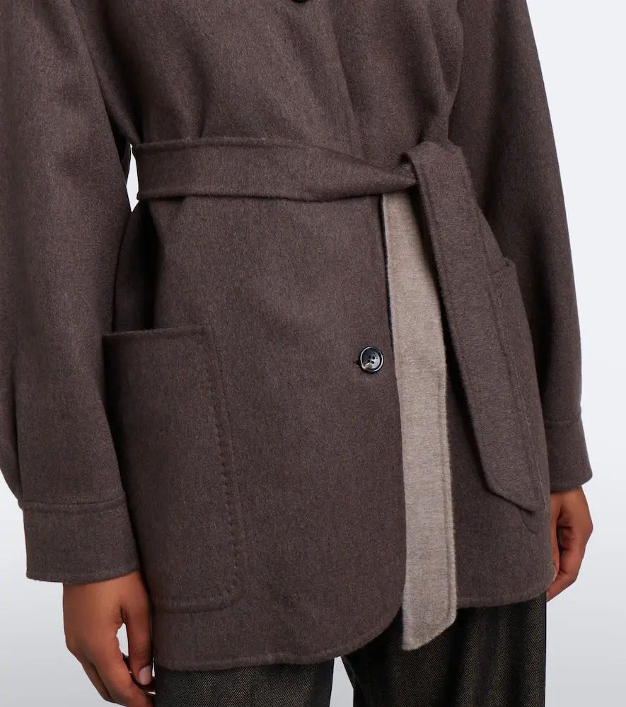 Max Mara Cashmere-blend jacket | Thumbnail 7 Max Mara Cashmere-blend jacket | Thumbnail 7