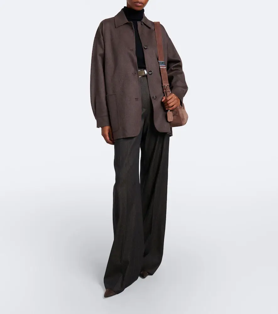 Max Mara Cashmere-blend jacket | Thumbnail 8 Max Mara Cashmere-blend jacket | Thumbnail 8