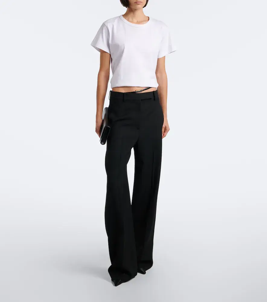 Tom Ford Belted wool wide-leg pants | Thumbnail 6 Tom Ford Belted wool wide-leg pants | Thumbnail 6