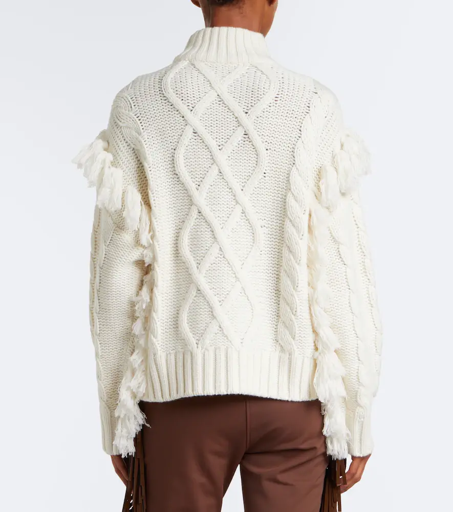 Goldbergh Brit cable-knit fringed wool sweater | Thumbnail 6 Goldbergh Brit cable-knit fringed wool sweater | Thumbnail 6