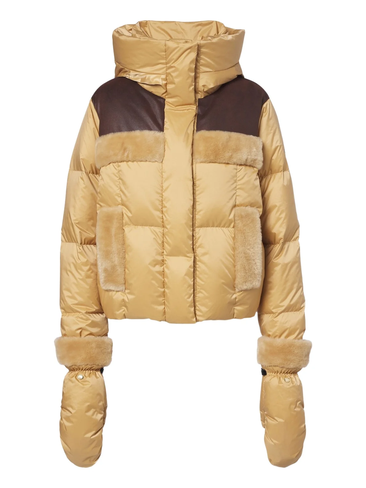 Rin hooded ski jacket