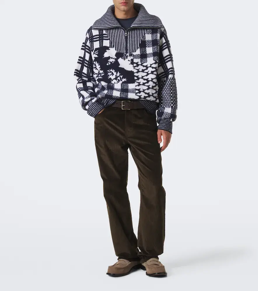 Loewe x Cosima von Bonin jacquard wool-blend sweater | Thumbnail 2