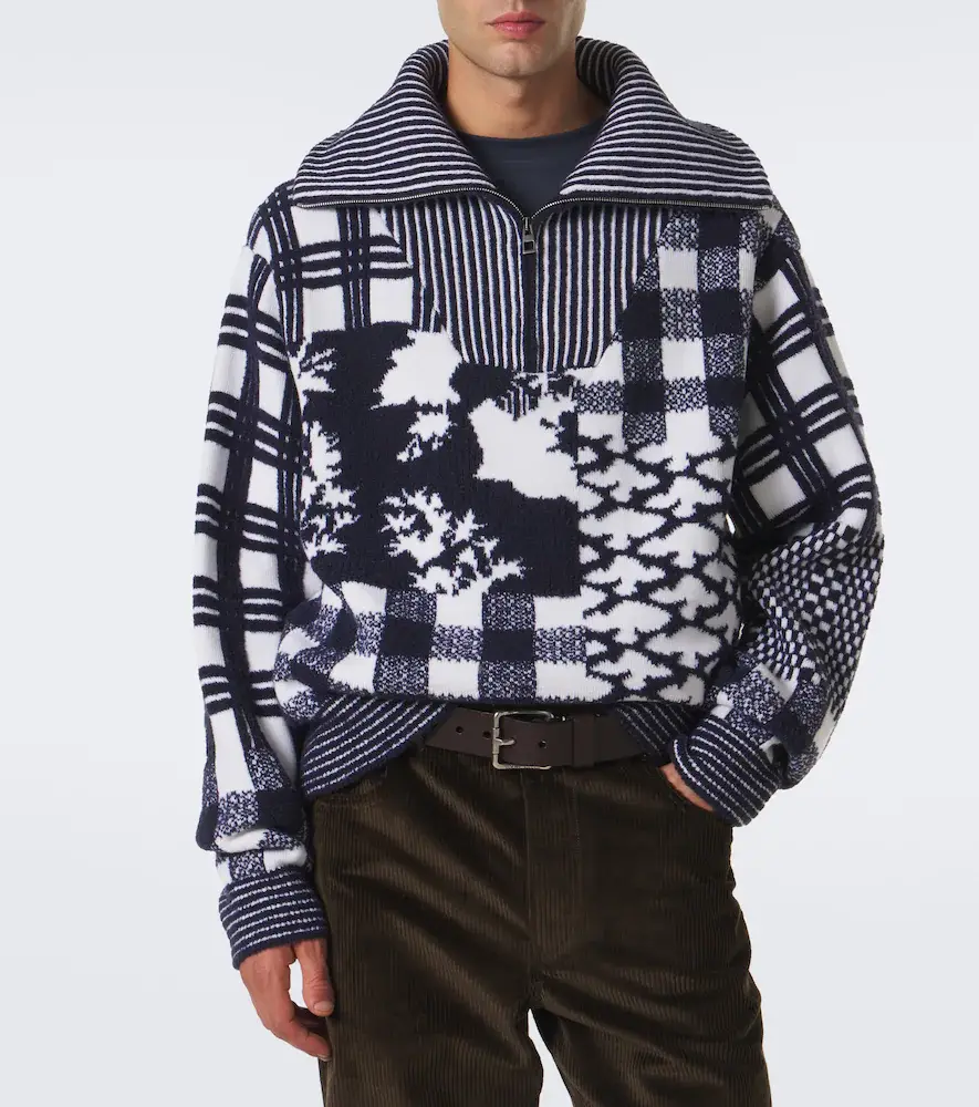 Loewe x Cosima von Bonin jacquard wool-blend sweater | Thumbnail 3