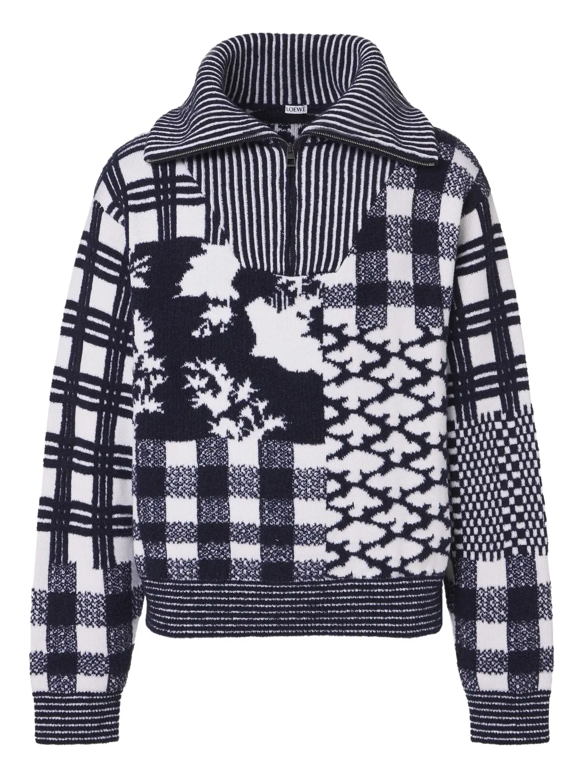 Loewe x Cosima von Bonin jacquard wool-blend sweater