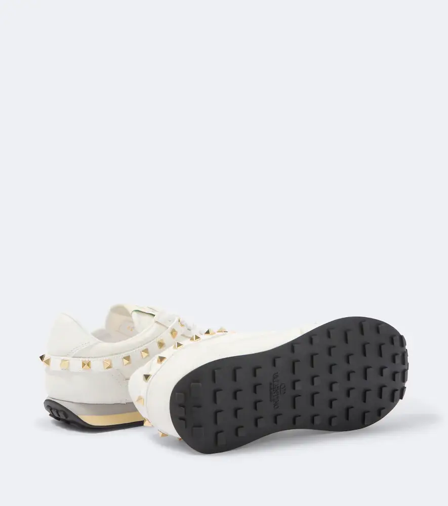 Valentino Garavani Stud Up leather-trimmed sneakers | Thumbnail 5 Valentino Garavani Stud Up leather-trimmed sneakers | Thumbnail 5
