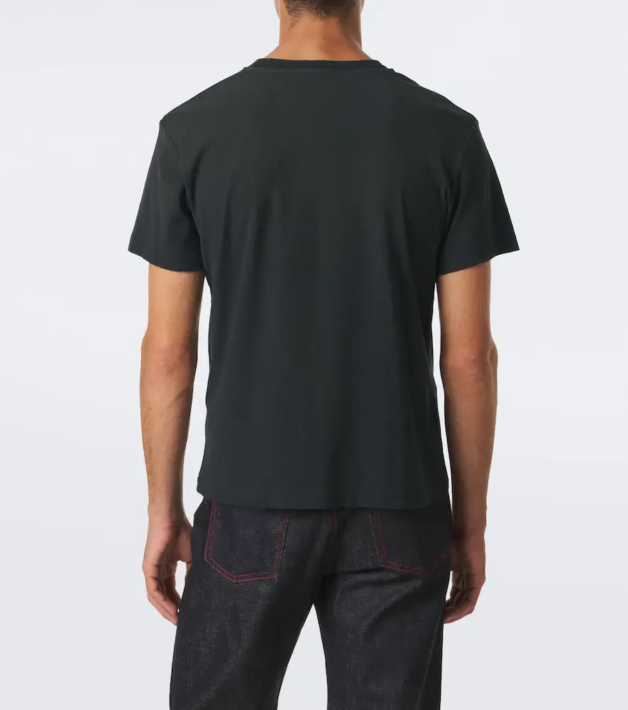 Acne Studios Logo cotton-blend jersey T-shirt | Thumbnail 3 Acne Studios Logo cotton-blend jersey T-shirt | Thumbnail 3