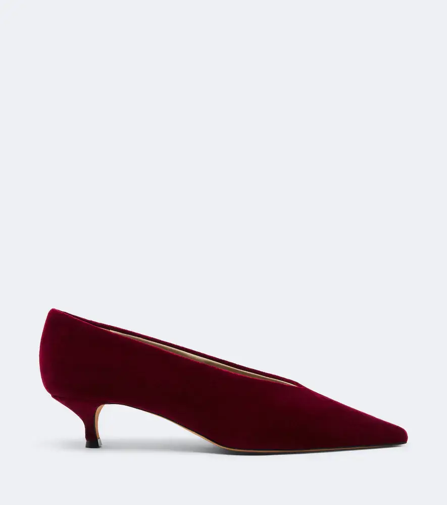 Le Monde Béryl Le Monde Béryl Babouche velvet pumps | Thumbnail 4 Le Monde Béryl Le Monde Béryl Babouche velvet pumps | Thumbnail 4