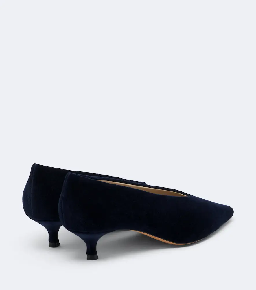 Le Monde Béryl Le Monde Béryl Babouche velvet pumps | Thumbnail 2 Le Monde Béryl Le Monde Béryl Babouche velvet pumps | Thumbnail 2