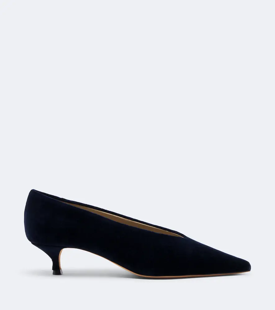 Le Monde Béryl Le Monde Béryl Babouche velvet pumps | Thumbnail 4 Le Monde Béryl Le Monde Béryl Babouche velvet pumps | Thumbnail 4