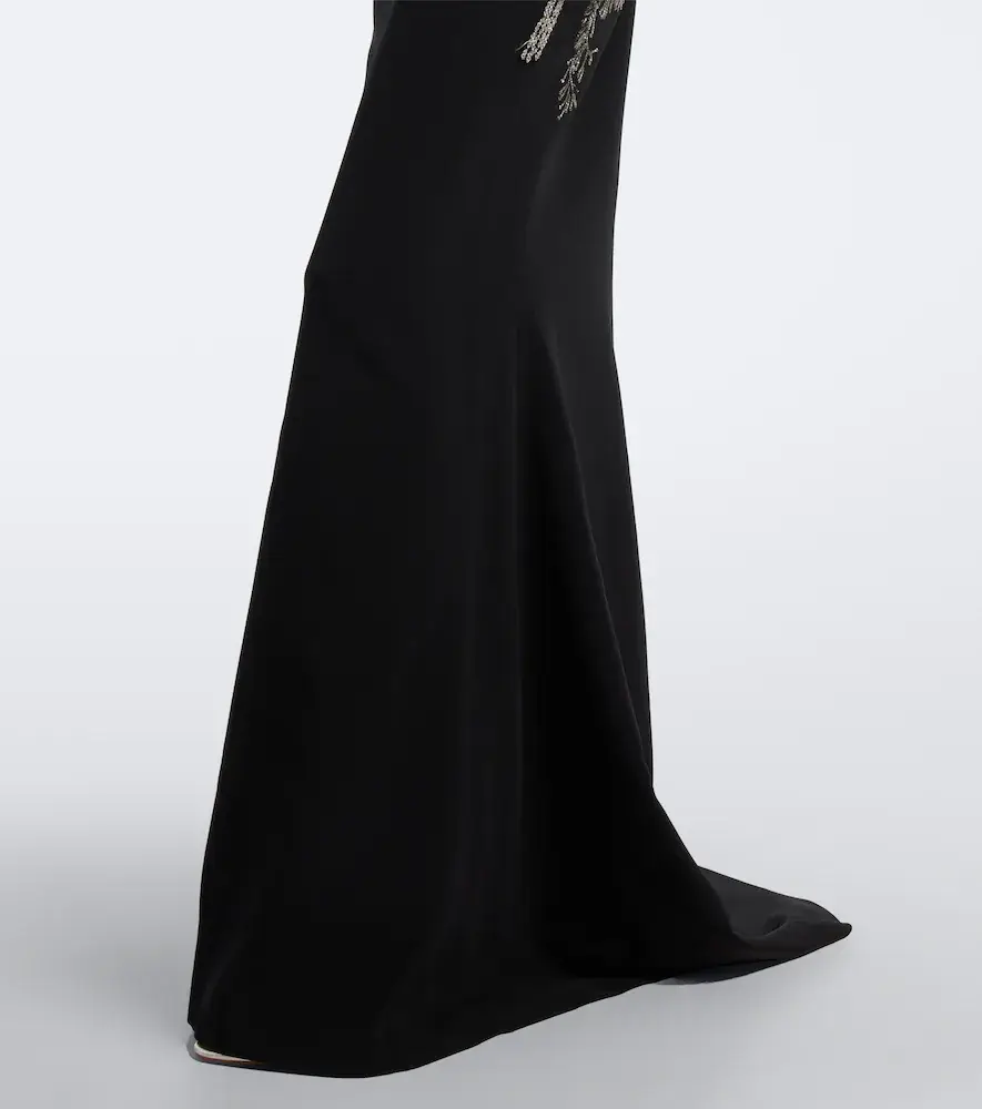 Georges Hobeika Embellished velvet bustier gown | Thumbnail 3 Georges Hobeika Embellished velvet bustier gown | Thumbnail 3