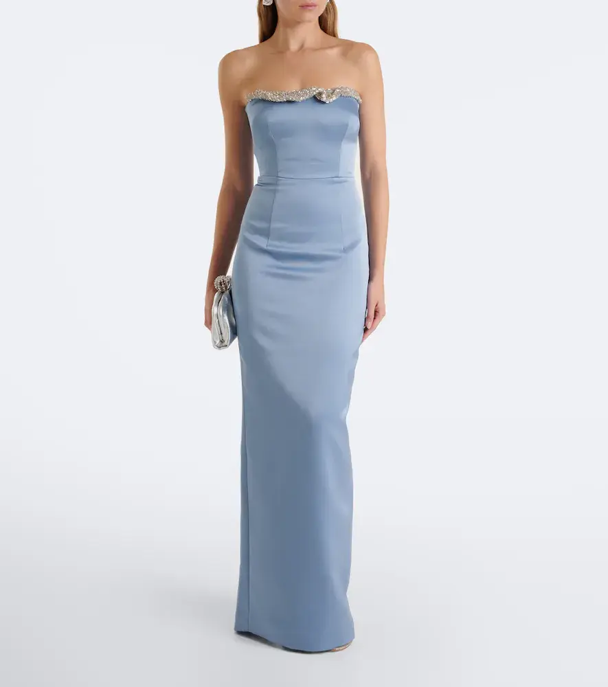 RACHEL GILBERT Lorna embellished bustier gown | Thumbnail 2 RACHEL GILBERT Lorna embellished bustier gown | Thumbnail 2