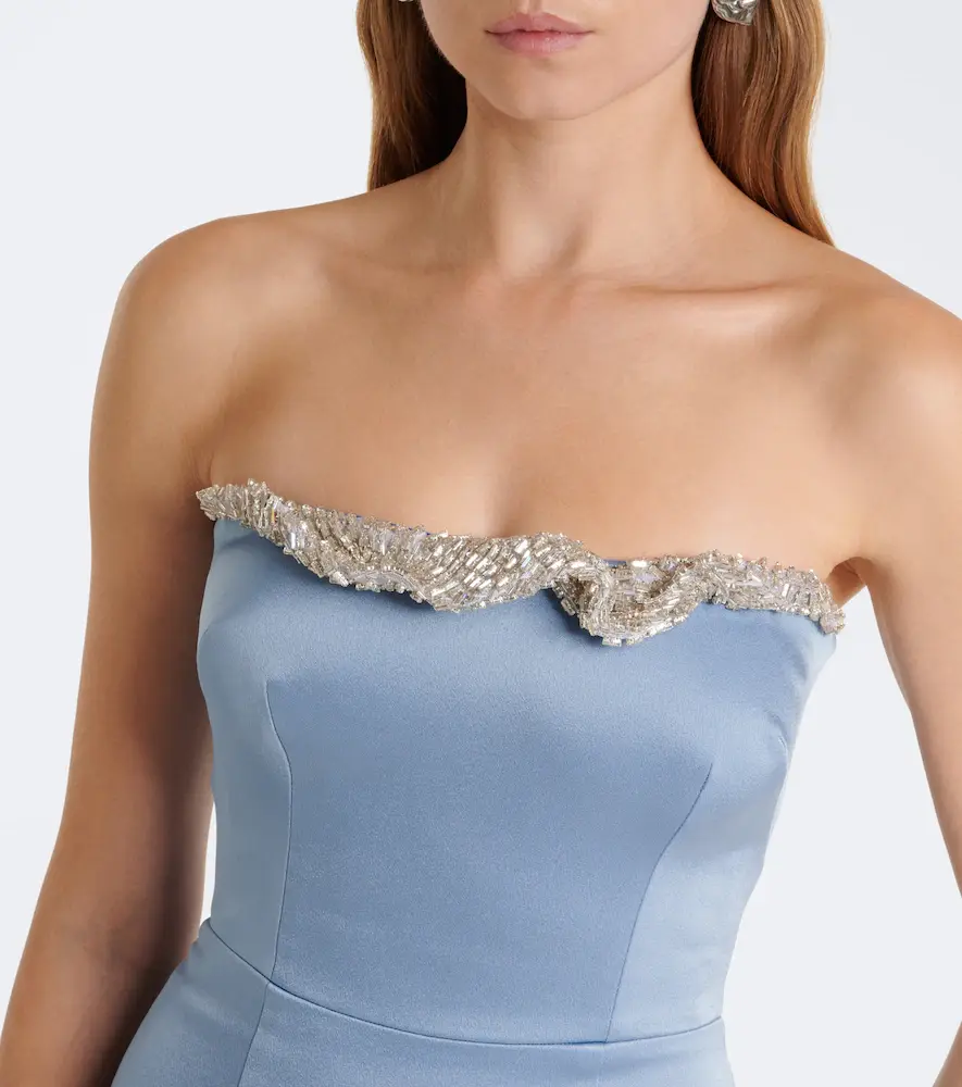 RACHEL GILBERT Lorna embellished bustier gown | Thumbnail 3 RACHEL GILBERT Lorna embellished bustier gown | Thumbnail 3