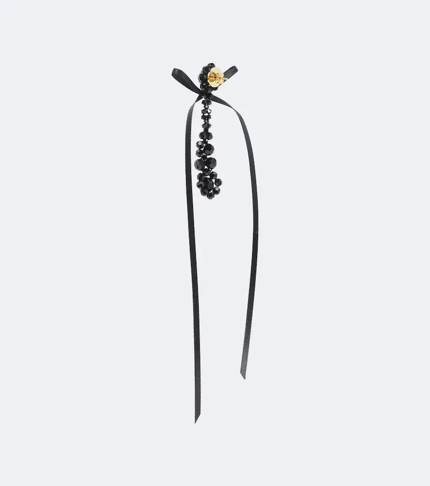 Simone Rocha Victorian Drip embellished drop earrings | Thumbnail 3 Simone Rocha Victorian Drip embellished drop earrings | Thumbnail 3