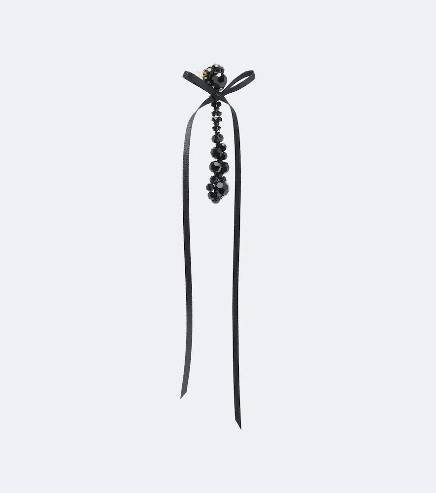 Simone Rocha Victorian Drip embellished drop earrings | Thumbnail 4 Simone Rocha Victorian Drip embellished drop earrings | Thumbnail 4