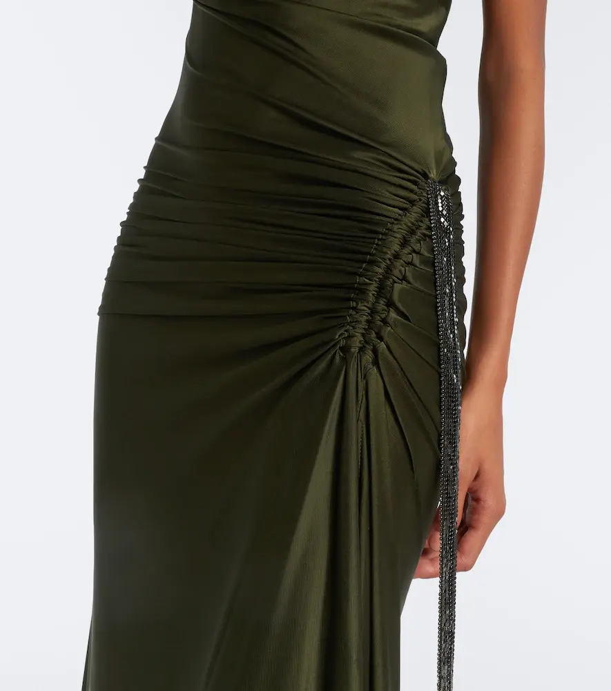 Rabanne Chainmail satin gown | Thumbnail 5 Rabanne Chainmail satin gown | Thumbnail 5