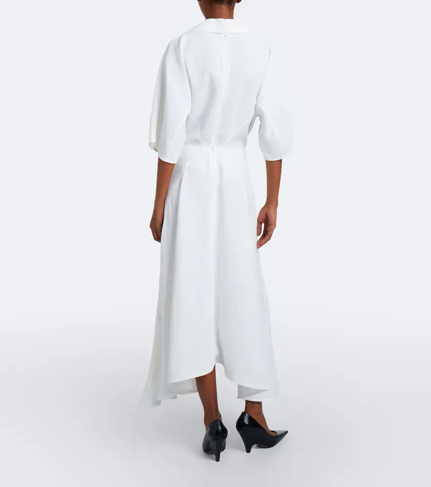 Bottega Veneta Asymmetric polo dress | Thumbnail 3 Bottega Veneta Asymmetric polo dress | Thumbnail 3
