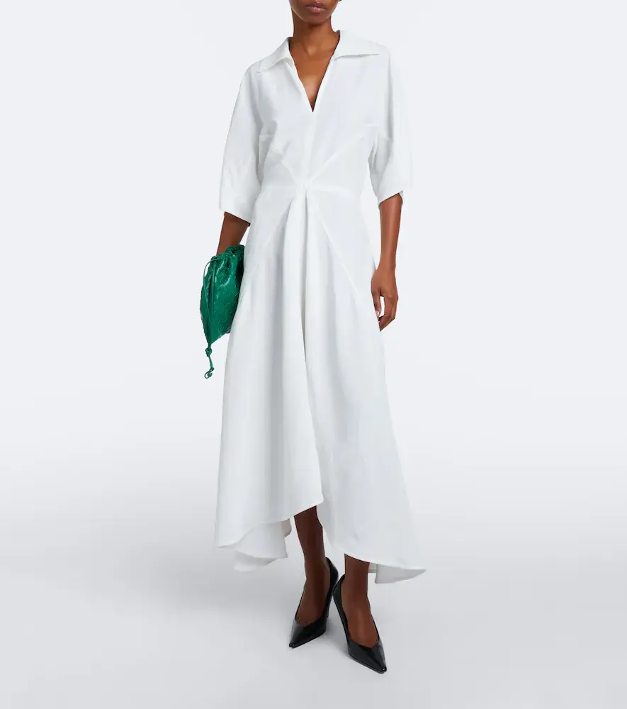 Bottega Veneta Asymmetric polo dress | Thumbnail 4 Bottega Veneta Asymmetric polo dress | Thumbnail 4