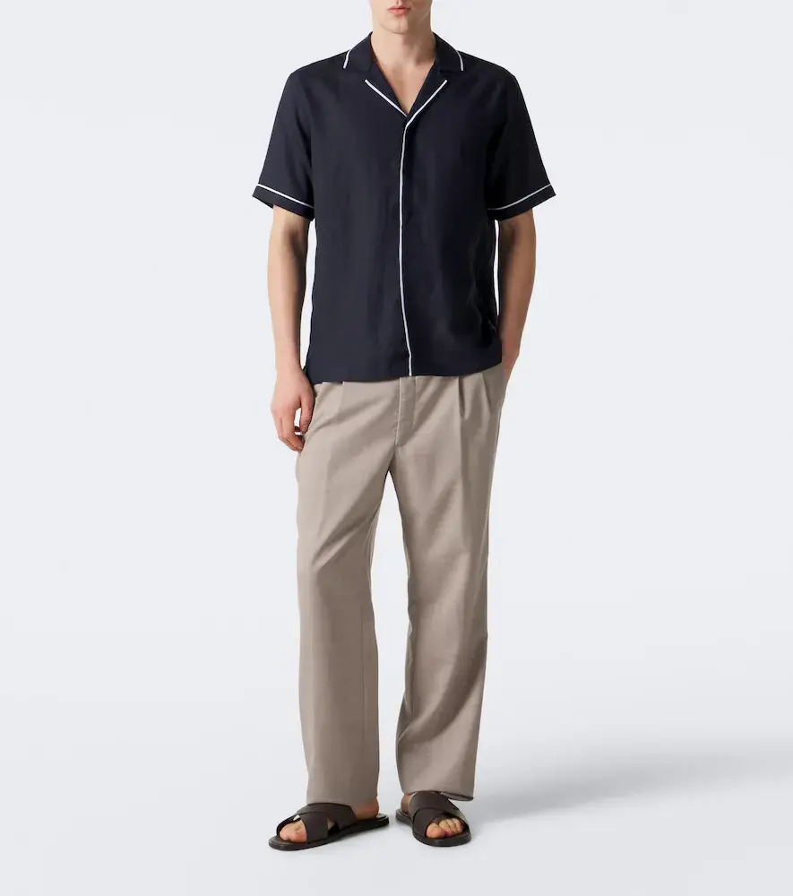 Orlebar Brown Maitan linen shirt | Thumbnail 2 Orlebar Brown Maitan linen shirt | Thumbnail 2