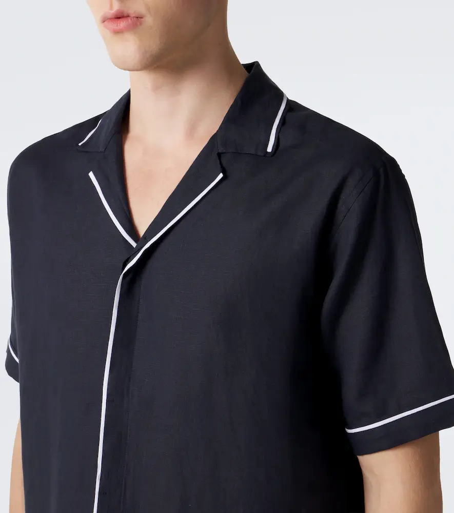 Orlebar Brown Maitan linen shirt | Thumbnail 3 Orlebar Brown Maitan linen shirt | Thumbnail 3