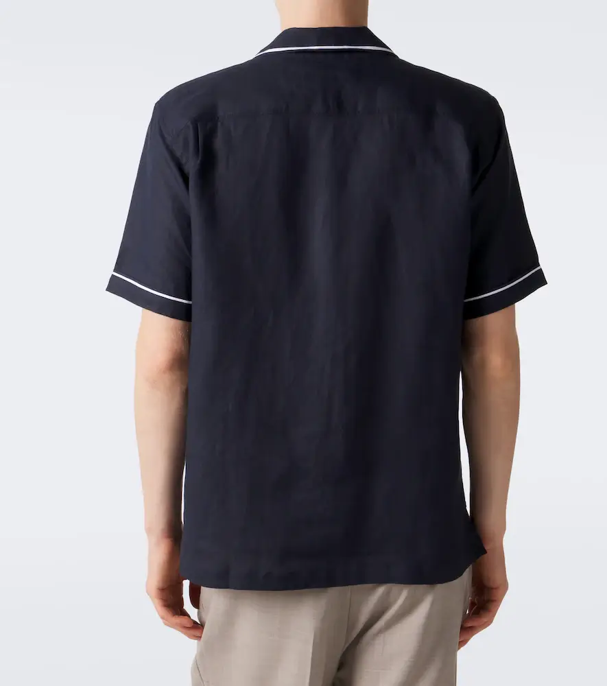 Orlebar Brown Maitan linen shirt | Thumbnail 4 Orlebar Brown Maitan linen shirt | Thumbnail 4