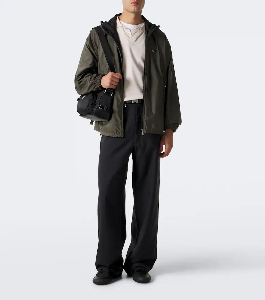 Prada Speedrock leather-trimmed sneakers | Thumbnail 7