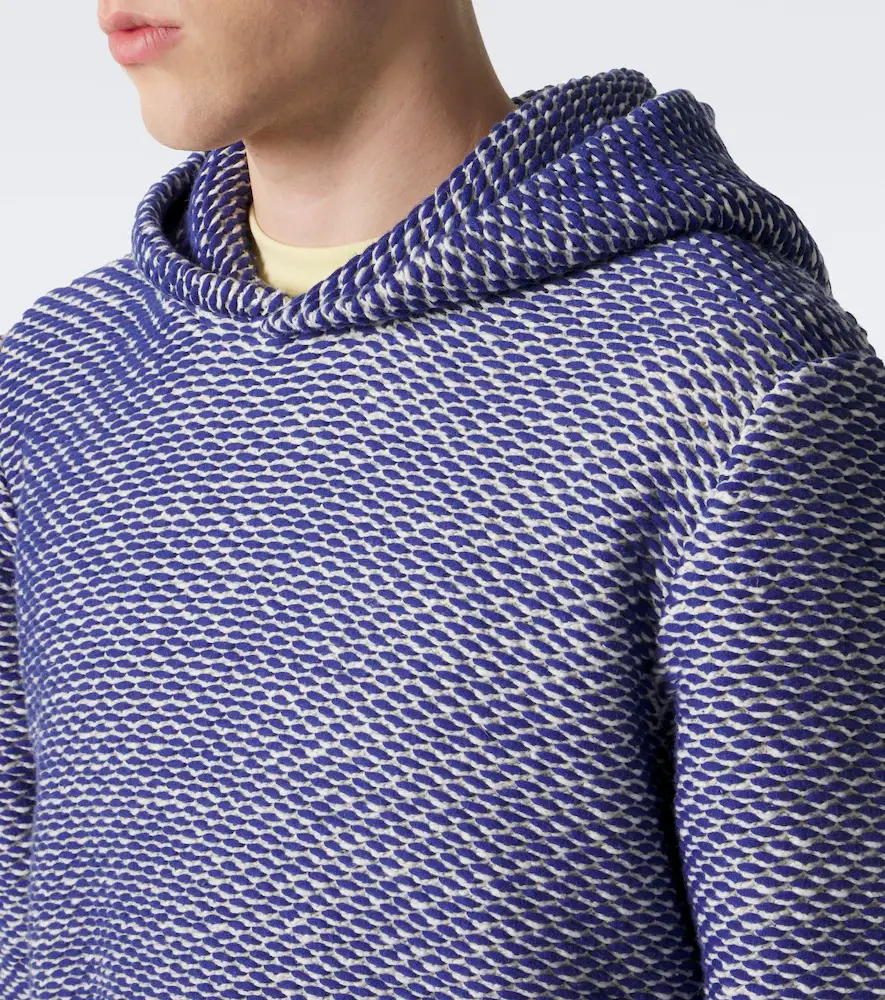 Orlebar Brown Kirk cotton and linen-blend hoodie | Thumbnail 3 Orlebar Brown Kirk cotton and linen-blend hoodie | Thumbnail 3