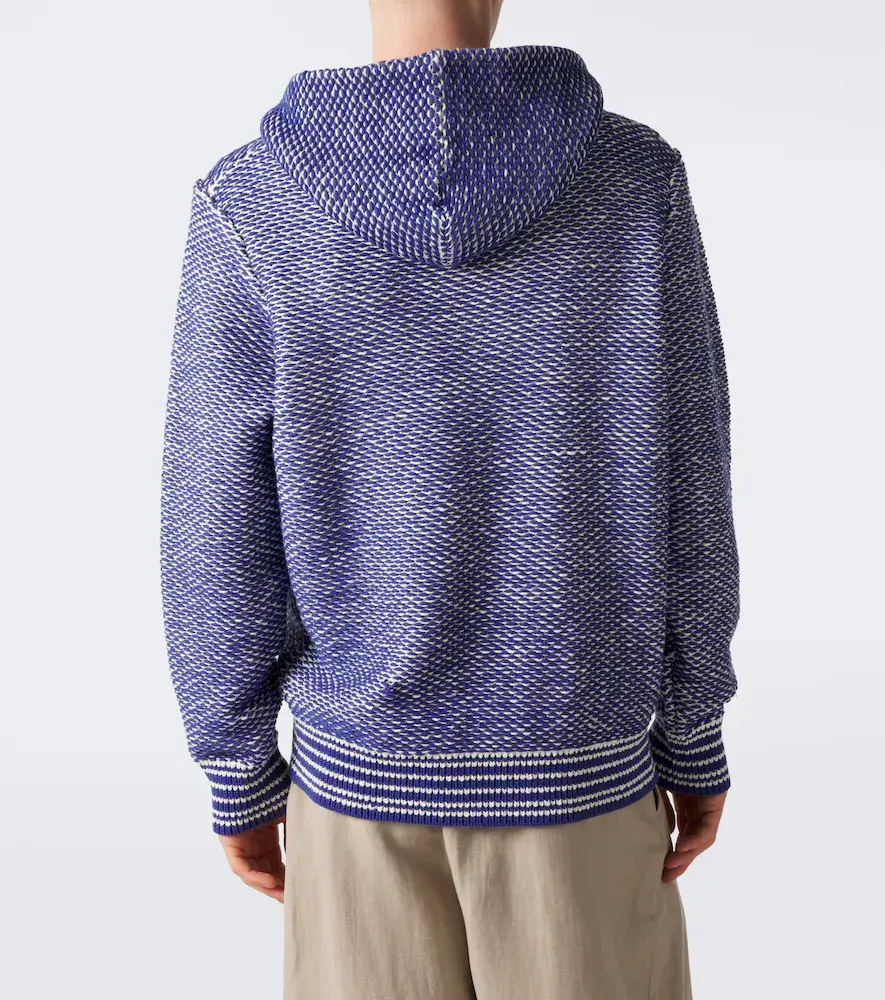 Orlebar Brown Kirk cotton and linen-blend hoodie | Thumbnail 5 Orlebar Brown Kirk cotton and linen-blend hoodie | Thumbnail 5
