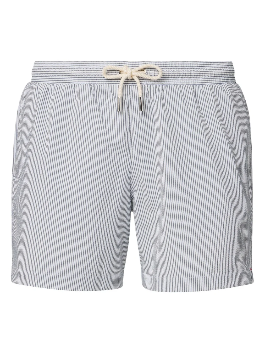 Orlebar Brown Boxer III striped seersucker swim trunks