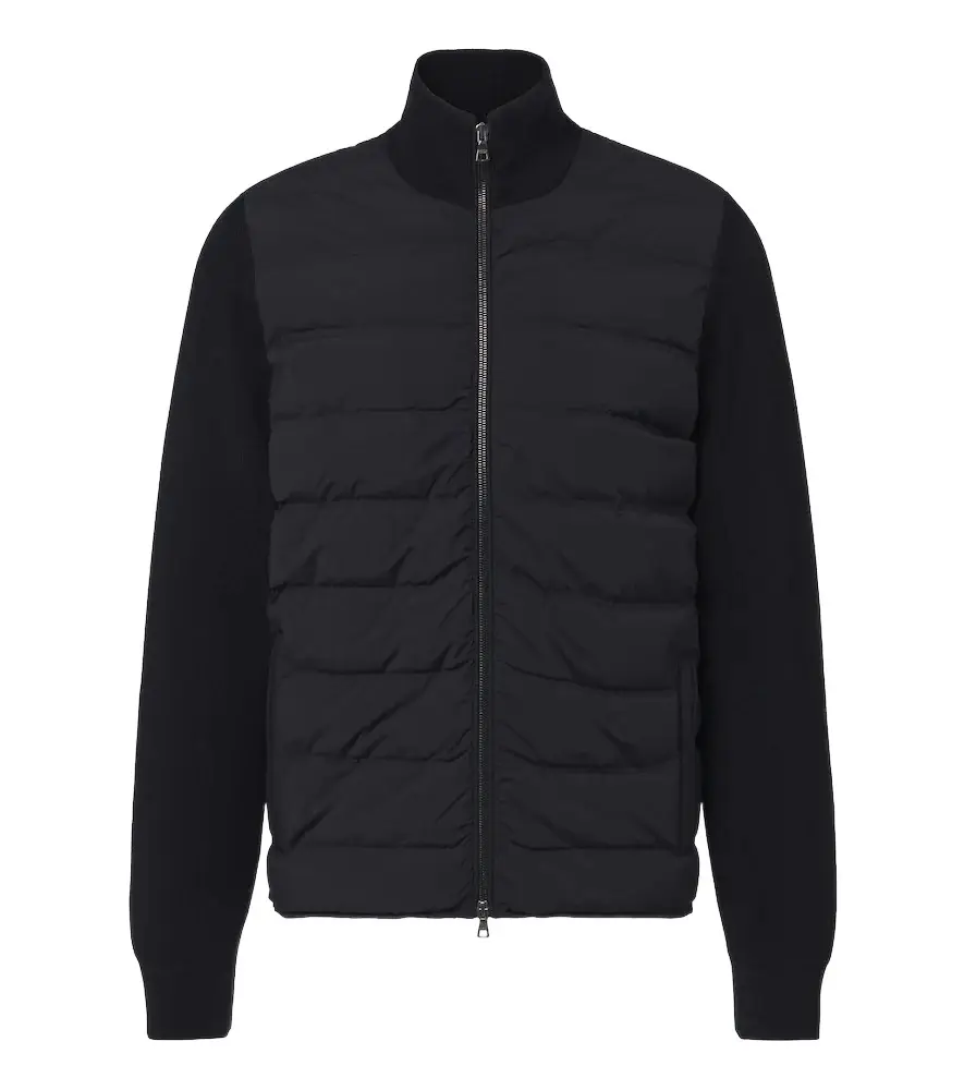 Orlebar Brown Terrence III down-paneled wool cardigan