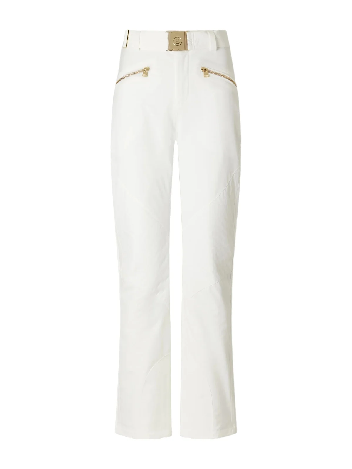 Franzi-t Belted Stretch-shell Flared Ski Pants