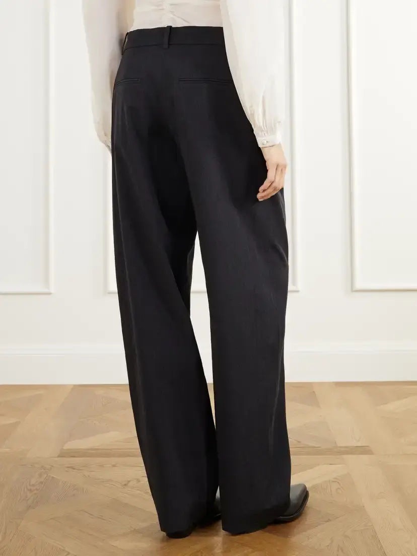 Isabel Marant Lydia Pleated Wool-twill Straight-leg Pants | Thumbnail 4 Isabel Marant Lydia Pleated Wool-twill Straight-leg Pants | Thumbnail 4