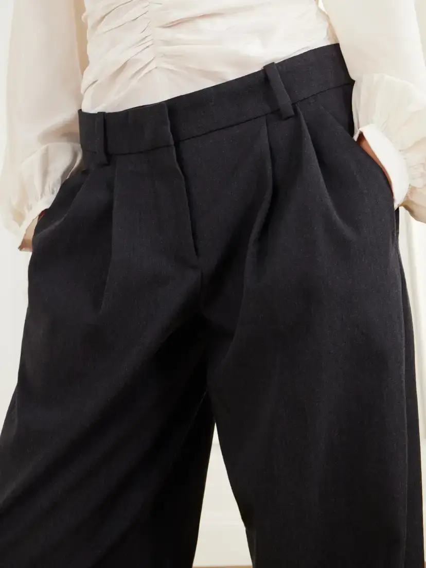 Isabel Marant Lydia Pleated Wool-twill Straight-leg Pants | Thumbnail 5 Isabel Marant Lydia Pleated Wool-twill Straight-leg Pants | Thumbnail 5