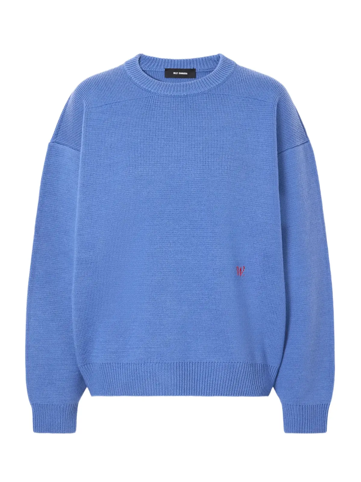 Logo-embroidered Wool Sweater
