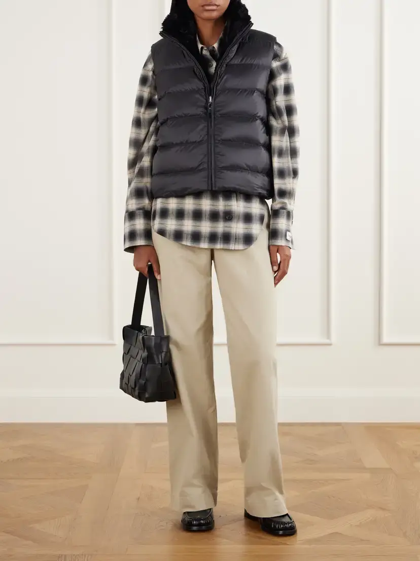 Max Mara Canditi Reversible Quilted Shell And Plush Down Gilet | Thumbnail 2 Max Mara Canditi Reversible Quilted Shell And Plush Down Gilet | Thumbnail 2