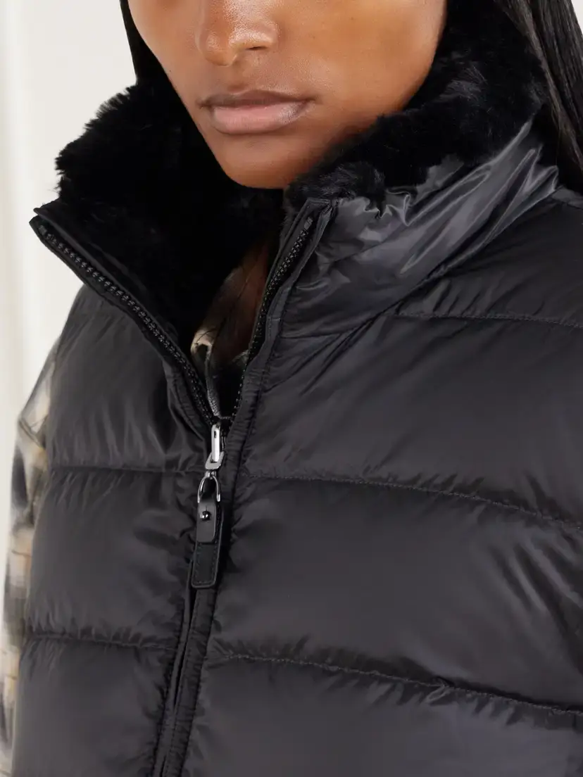 Max Mara Canditi Reversible Quilted Shell And Plush Down Gilet | Thumbnail 5 Max Mara Canditi Reversible Quilted Shell And Plush Down Gilet | Thumbnail 5