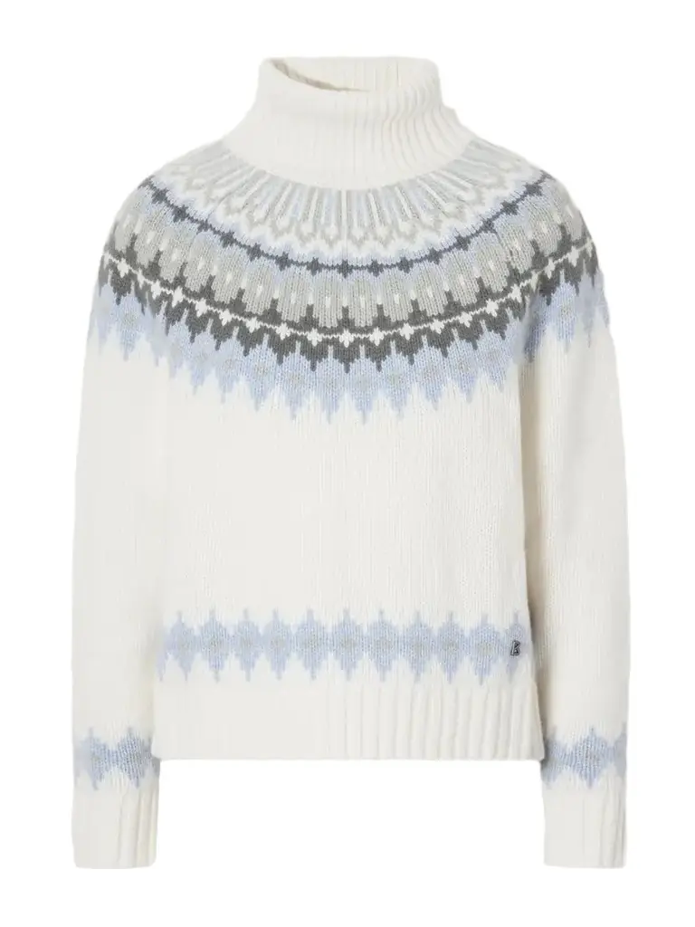 Ingrid Fair Isle Cashmere Turtleneck Sweater Ingrid Fair Isle Cashmere Turtleneck Sweater