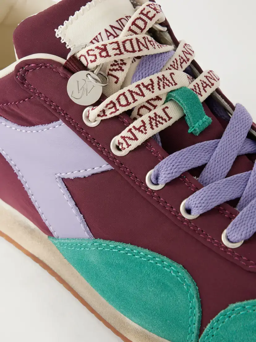JW Anderson + Diadora Equipe Leather And Suede-trimmed Shell Sneakers | Thumbnail 5 JW Anderson + Diadora Equipe Leather And Suede-trimmed Shell Sneakers | Thumbnail 5