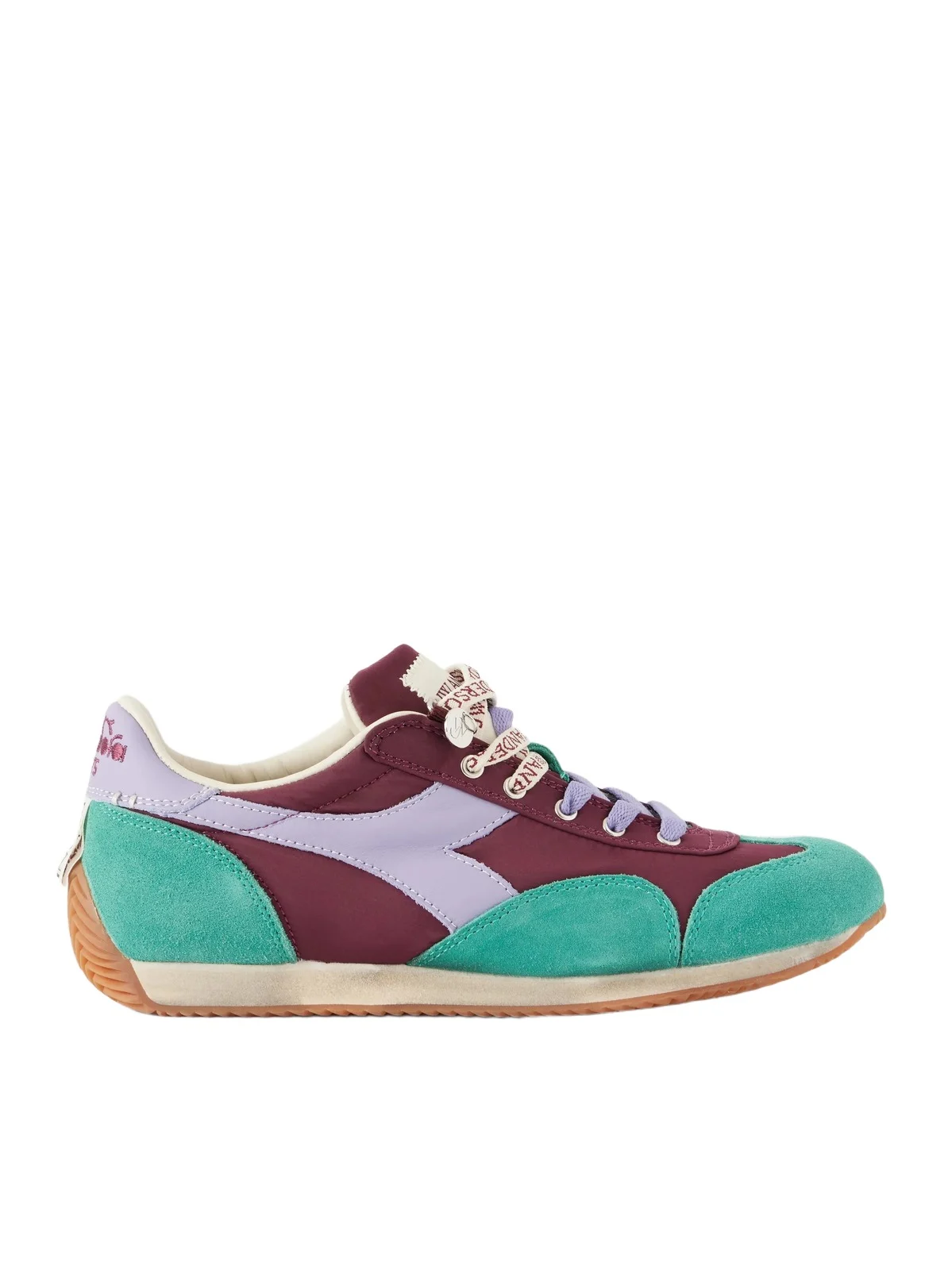 JW Anderson + Diadora Equipe Leather And Suede-trimmed Shell Sneakers