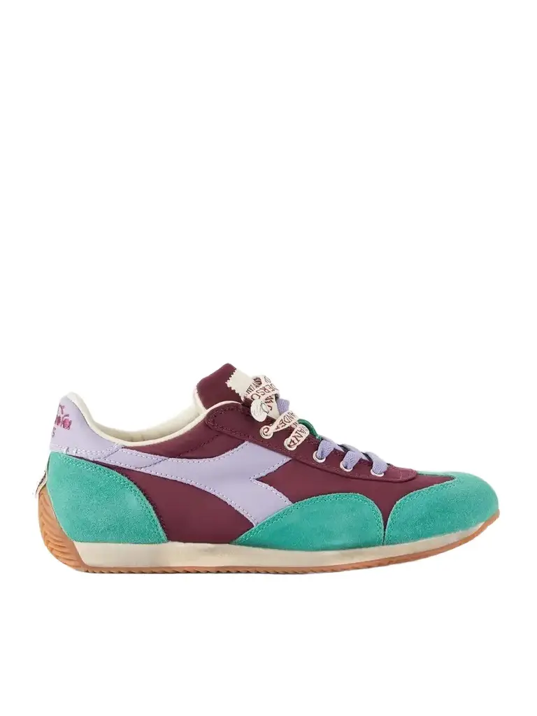 JW Anderson + Diadora Equipe Leather And Suede-trimmed Shell Sneakers