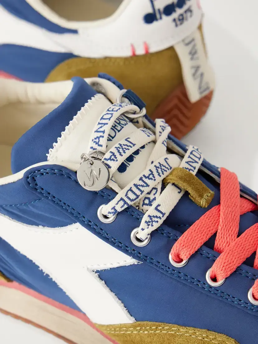 JW Anderson + Diadora Equipe Leather And Suede-trimmed Shell Sneakers | Thumbnail 5 JW Anderson + Diadora Equipe Leather And Suede-trimmed Shell Sneakers | Thumbnail 5