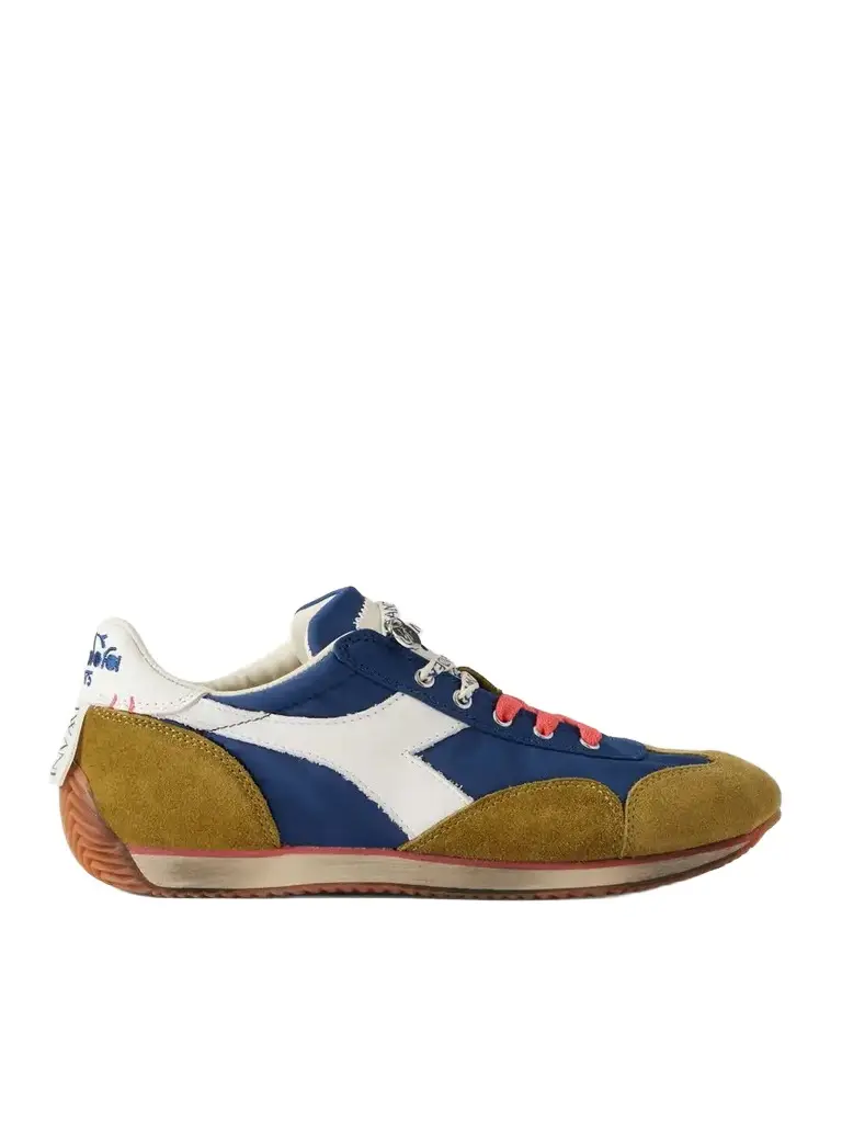 JW Anderson + Diadora Equipe Leather And Suede-trimmed Shell Sneakers