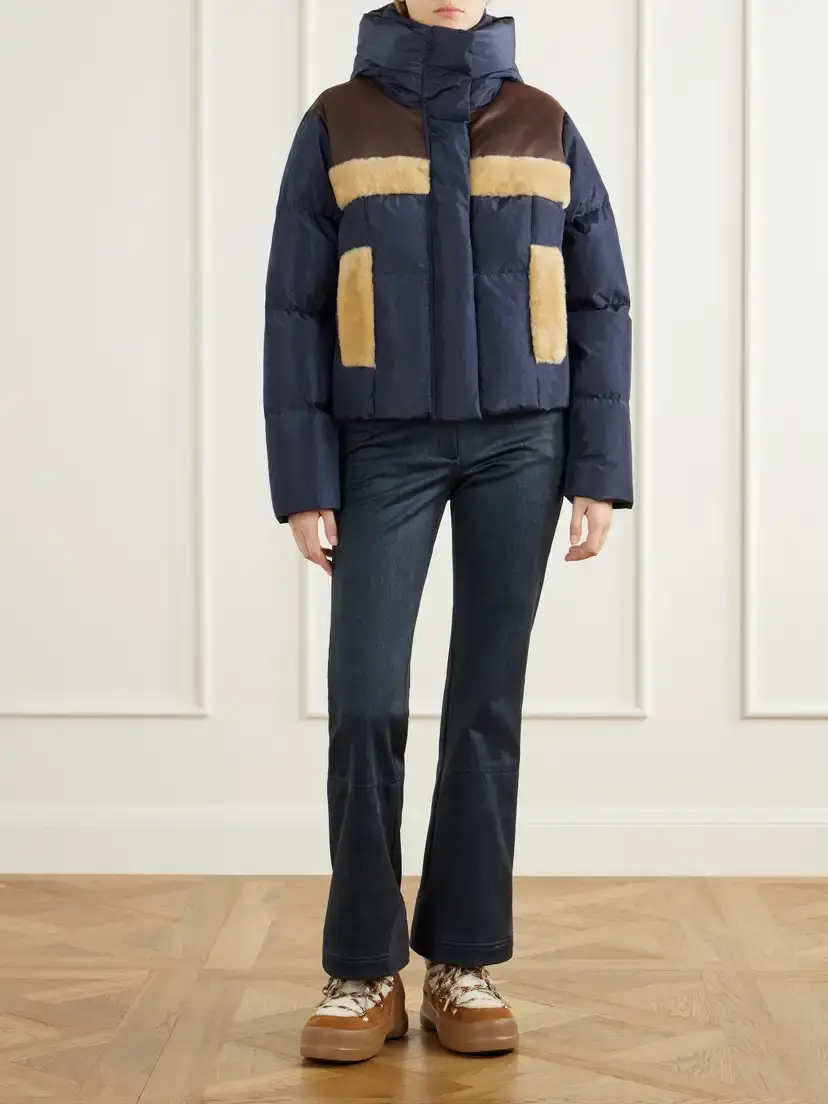 Goldbergh Kori Hooded Plush-trimmed Recycled Shell Ski Jacket | Thumbnail 2 Goldbergh Kori Hooded Plush-trimmed Recycled Shell Ski Jacket | Thumbnail 2