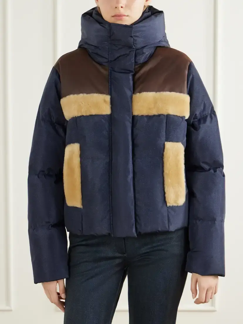Goldbergh Kori Hooded Plush-trimmed Recycled Shell Ski Jacket | Thumbnail 3 Goldbergh Kori Hooded Plush-trimmed Recycled Shell Ski Jacket | Thumbnail 3